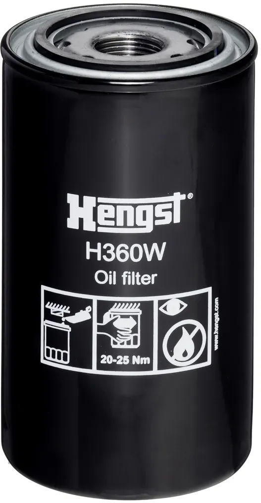 HENGST FILTER Filter, Arbeitshydraulik h360w 96mm für STEYR Iveco RENAULT TRUCKS
