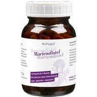 BioProphyl® Mariendistel | 100 mg Silymarin mit Artischocke, Löwenzahn und 100 mg Cholin für eine gesunde Leber | 120 Kapseln für 4 Monate