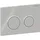 Geberit Omega20 Betätigungsplatte 2-Mengenspülung Chrom matt