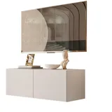 lookway COLGANTE TV-Lowboard 100x36x40 cm Beige MDF/Spanplatte