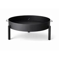 Aga Robuste Feuerstelle Ø 80 Cm Aus Metall – Feuerschale, Feuerkorb Und Terrassenofen Für Garten & Terrasse, Gartengrill Für Camping Und Lagerfeuer