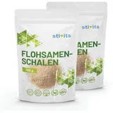 Flohsamenschalen – 99 % reine Psyllium Husk – Hochquellfähig, ballaststoffreich, vegan & glutenfrei – Ohne Zusatzstoffe – Für Verdauung, Müsli, Backen & Shakes (2x300g)