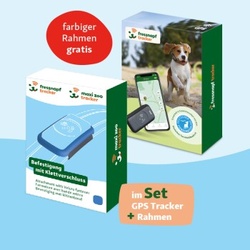 Fressnapf GPS-Tracker für Hunde + Befestigung blau