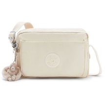 Kipling Umhängetasche Basic Plus Abanu Crossbody M Beige Pearl