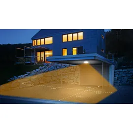Steinel DL Vario Quattro S LED Sensor Deckenleuchte silber 035440