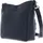 Mandarina Duck Mellow Leather Crossover Dress Blue