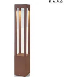 Faro Outdoor LED Stehleuchte AGRA 650 1x9W, 3000K, IP55, braun FAR-70754