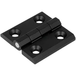 RST ROZTOCZE, Scharnier, 3.ZN65.001 RAL-9005, Aluminium-Zinklegierung, 50mm, Schwarz