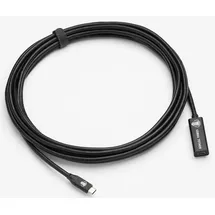 cobratether USB-C auf USB-C 5 m Schwarz