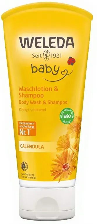 WELEDA Baby Wasch-Lotion & Shampoo Calendula 200 ml