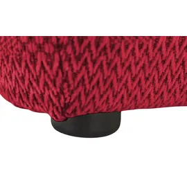 Polstermöbel Oelsa Sessel Sarah Flachgewebe 93 x 98 x 92 cm Rot