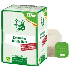 Salus Kräutertee für die Haut Nr.14a 15 St Filterbeutel
