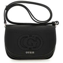 GUESS Schultertasche Calebra Mini Convertible Xbody Flap Bag Black