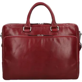 LEONHARD HEYDEN Cambridge Aktentasche Leder 40 cm rot