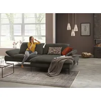 W.Schillig Ecksofa Chenille 3-Sitzer Grün