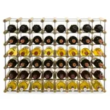 Proregal Weinregal Natur, Holz, Kiefer, Rechteckig, 82.5x62.5x24.5 cm, Wohnzimmer, Regale, Weinregale