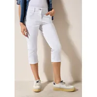 Cecil 3/4-Jeans "Style Scarlett", Damen, Gr. 34, N-Gr, weiß,