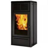 Edilkamin Pelletofen | NARA 7 EVO | 6,9 kW | Keramik Schwarz