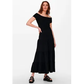 Only Maxirock Damen Schwarz XS
