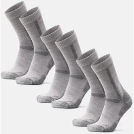 Danish Endurance Hiking Classic Socken 3-Paar Grau 39-42