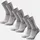 Danish Endurance Hiking Classic Socken 3-Paar Grau 39-42