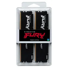 Kingston FURY Beast DDR5 5600MT/s 16GB Kit (2x8GB) CL40 Schwarz KF556C40BBK2-16