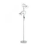 Ideal Lux POLLY PT2, 2-flammig, E27, Silber