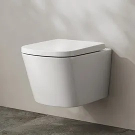Kronenbach Cube Wand-WC mit WC-Sitz Weiß glänzend