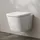 Kronenbach Cube Wand-WC mit WC-Sitz Weiß glänzend