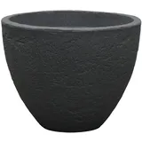 Dehner Stone Ø 50 x 39 cm dunkelgrau
