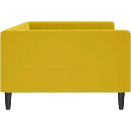 vidaXL Tagesbett 100 x 200 cm Gelb