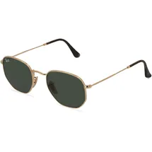 Ray-Ban Hexagonal Flat Lenses RB3548N 001 48-21 gold/green classic