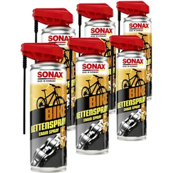 6x 300 Ml Sonax Bike Kettenspray Easy Spray Fahrrad Kettensprühfett Fahrradkette: Sonax Artikelnr.: 08762000