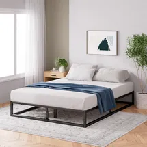 Zinus Joseph 180 x 200 cm Schwarz