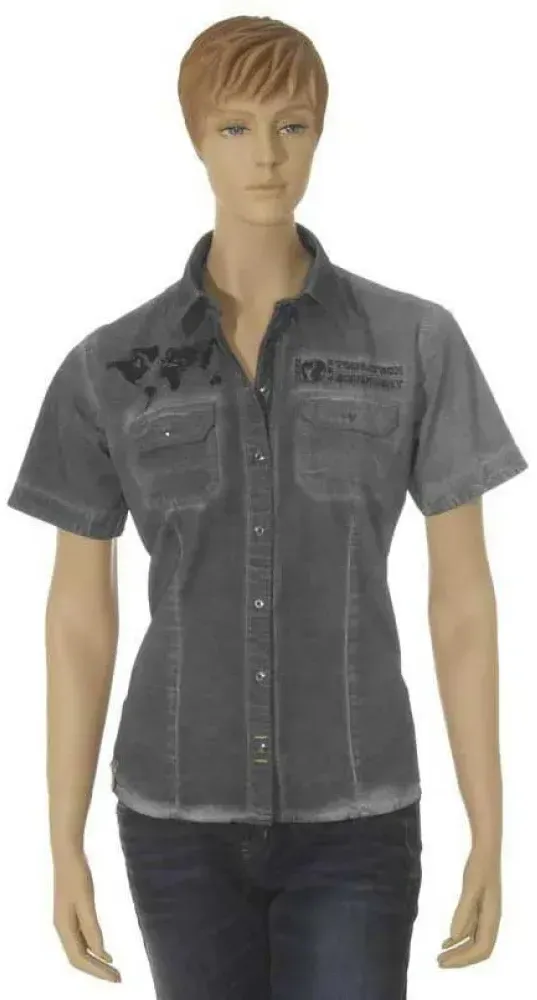 Touratech 1990 Kurzarmhemd - Grey - M
