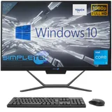 Aio All IN One Touchscreen i3 24 " Windows 10 4GB 120GB Full HD PC Computer