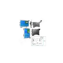 Brodit - universal verstellbare Halterung für Tablet PC ́s Tab Breite: ...