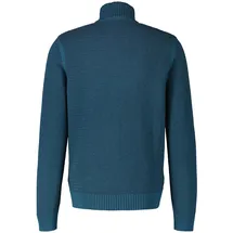 Lerros Strickpullover mit Reißverschlusskragen Blau 6XL