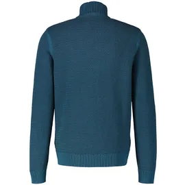 Lerros Strickpullover mit Reißverschlusskragen Blau 6XL