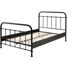 Vipack Metallbett New York 120x200 cm, schwarz