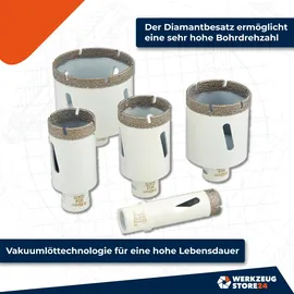 *bliep M14 Diamantbohrkronen SuperDry Set 5tlg.