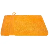 Waschhandschuh 16 x 21 cm goldgelb