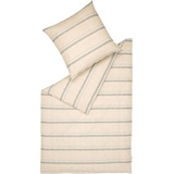 Esprit Bettwäsche Adrien, ESPRIT Chambray, 2 teilig, mehrfarbige Querstreifen beige (1 St.), x 140 cm x 200 cm