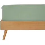 SCHIESSER Spannbettlaken Jersey 100 x 200 cm Hellgrün