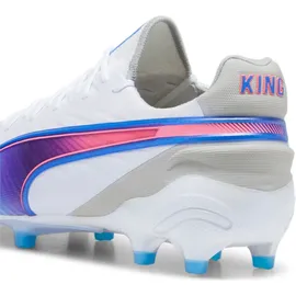 Puma King Ultimate AG/FG Herren weiß/bluemazing 45