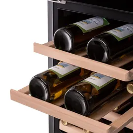 Klarstein El Dorado 89 Käse & Weinkühlschrank 2 Zonen Touch 89L LED Schwarz