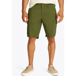 Cargoshorts TOMMY HILFIGER "HARLEM CARGO 1985", Herren, Gr. 31, N-Gr, grün (army grün), Stoff, Obermaterial: 97% Baumwolle, 3% Elasthan, Basic, normal kniefrei, Hosen, in schlichtem Design