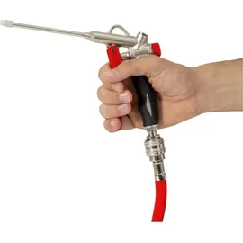 Stier Ausblaspistole mit Wechseldüse und FlowControl