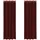 vidaXL Verdunkelungsvorhänge 2 pcs Weinrot 140 x 260 cm Samt