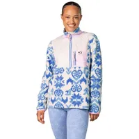 KARI TRAA Rothe Halbreißverschluss-sweatshirt - Sea - S